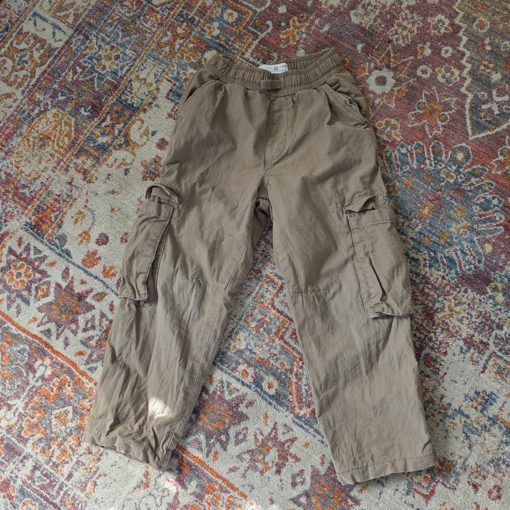 Zara Kids Casual Tan Cargo Pants